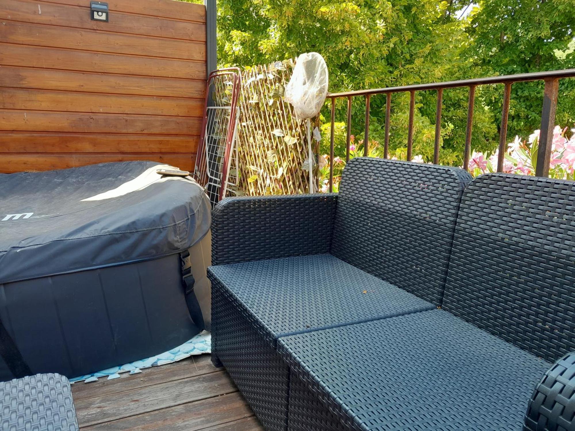 La Terrasse Aux Hirondelles Maison 80M2 2 Chambres 2 Salles De Bains Lagorce  Esterno foto